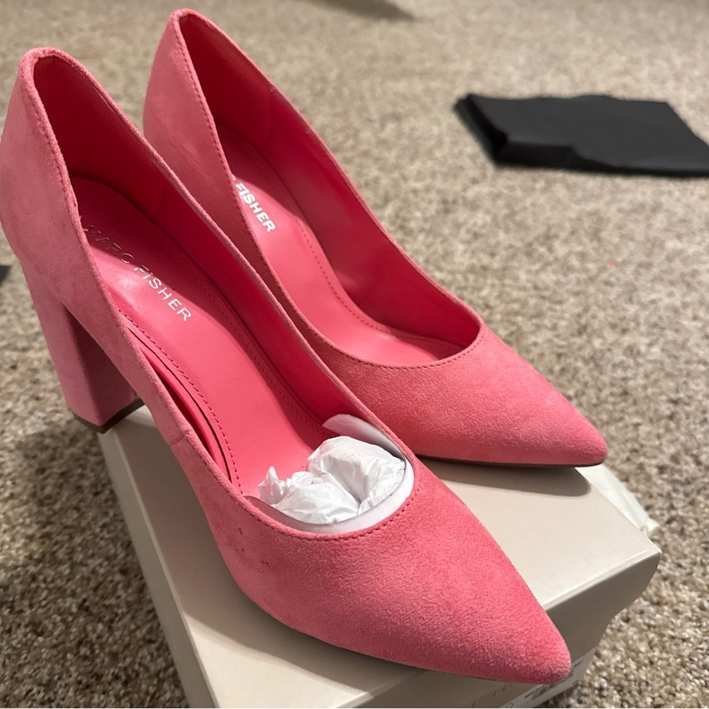 NIB-Marc Fisher GEORGY2 Medium Pink Size 8
